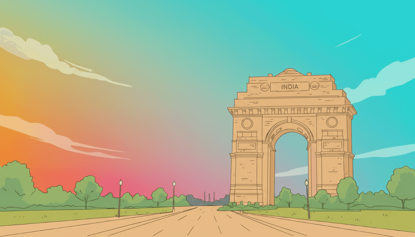 India Gate Background