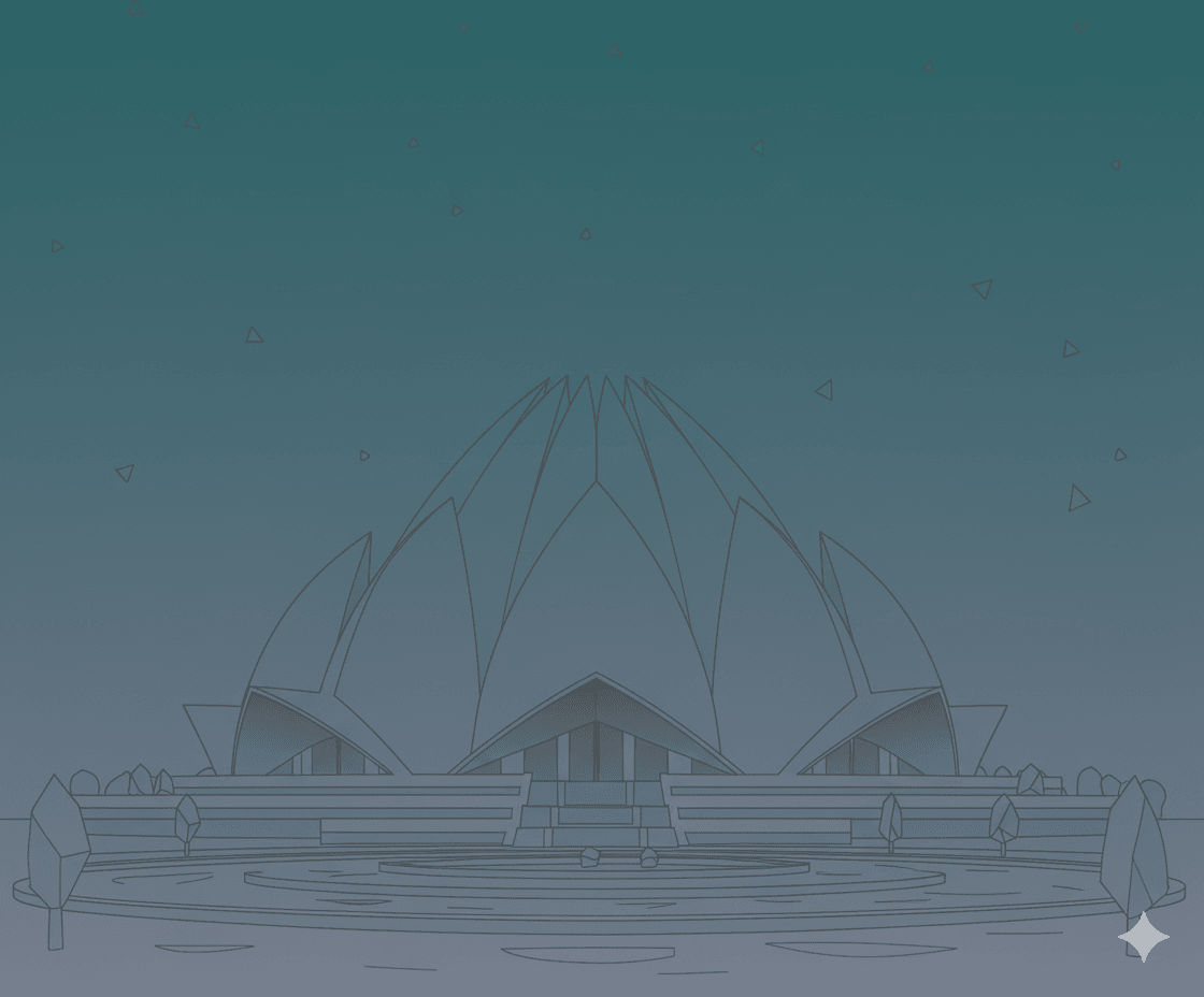 Lotus Temple Background